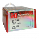 HORNADY 30507 AEROMATCH™ GESCHOSSE .30/.308 168GR HPBT 100 STÜCK